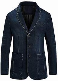 Premium Denim Blazer